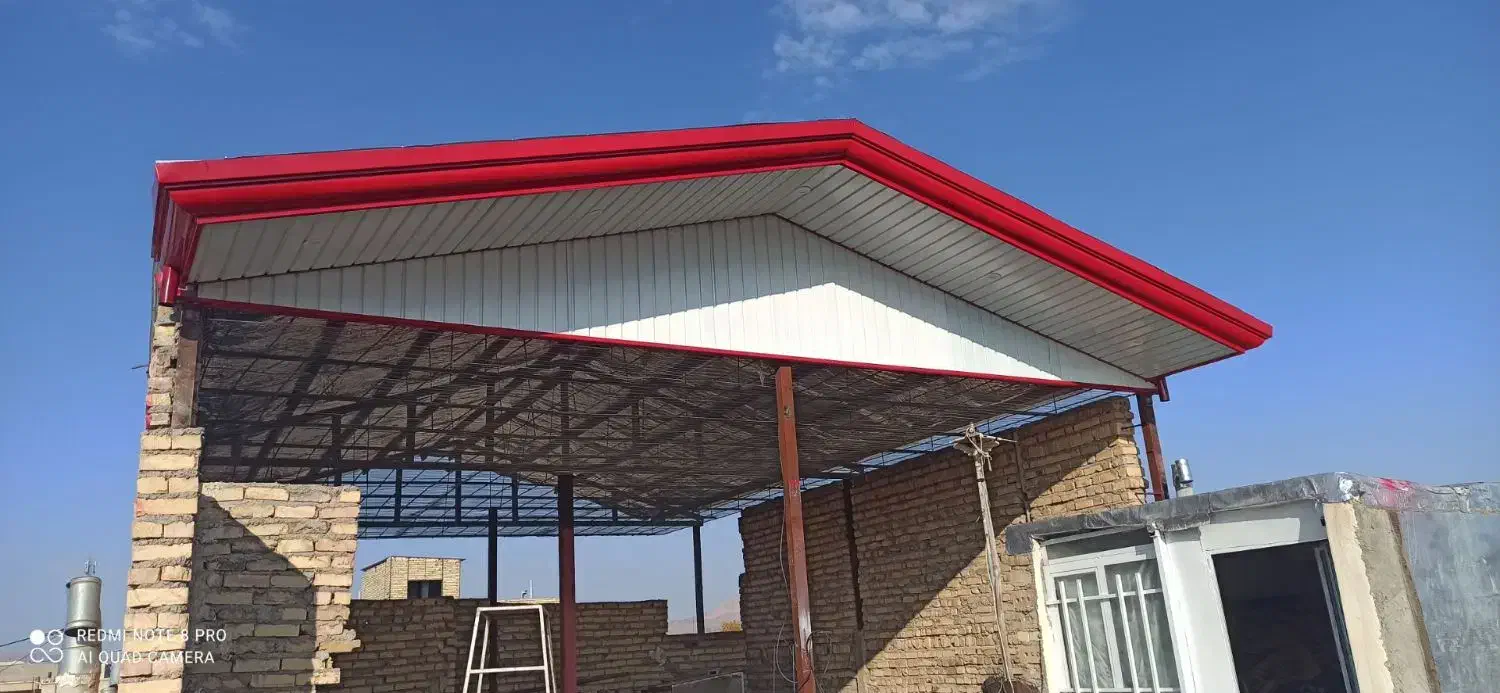 جوشکاری و اجرای شیروانی وسوله، آلاچیق|خدمات پیشه و مهارت|ابهر, |دیوار