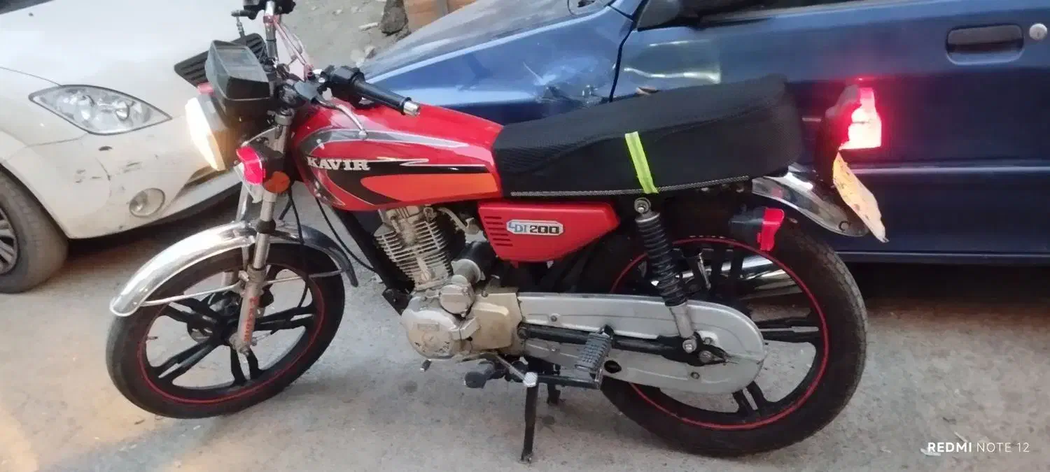 متور 200کبیر استارتی|موتورسیکلت|بومهن, |دیوار