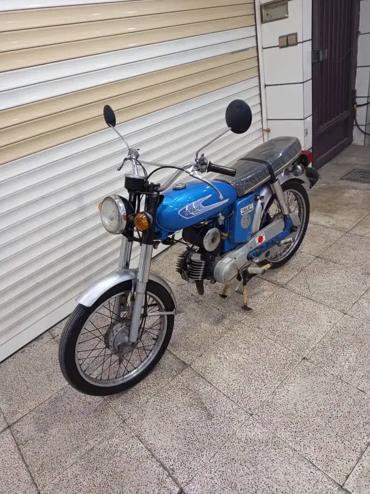 موتور یاماها 100 مدل 1381 آیی متالیک|موتورسیکلت|تهران, یافتآباد|دیوار