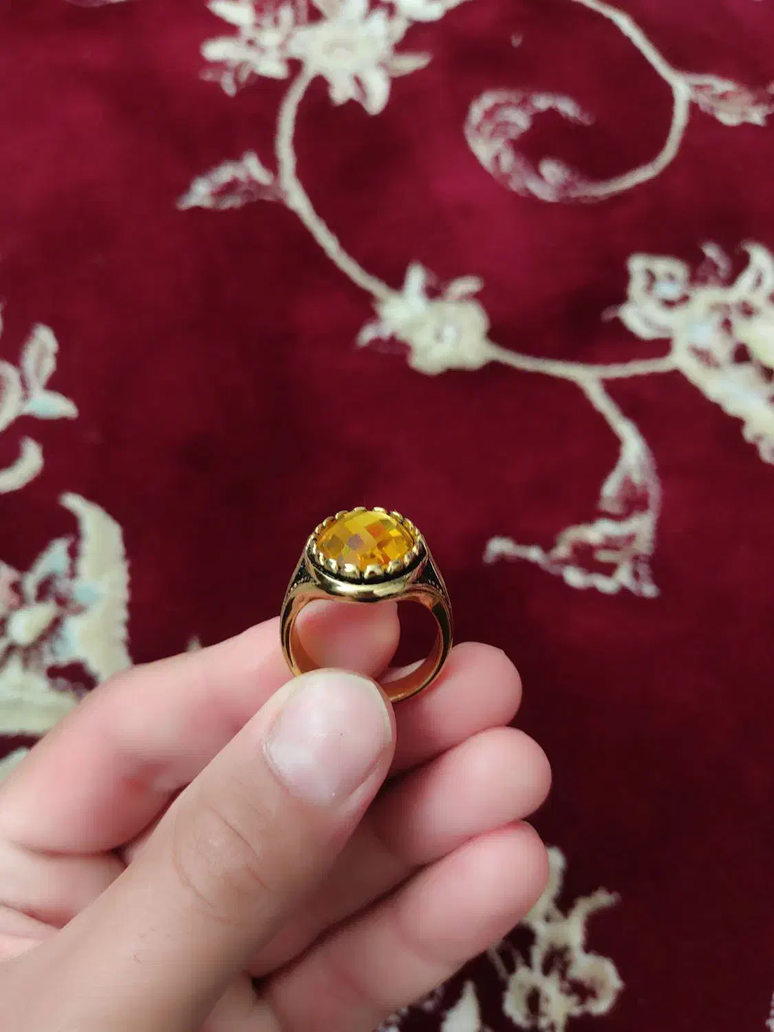 انگشتر مردانه طرح الماس|بدلیجات|کرمانشاه, |دیوار