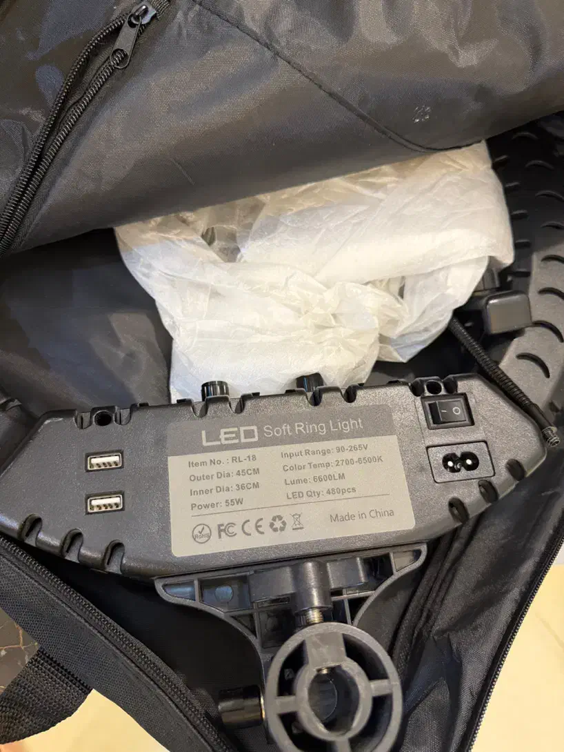 رینگ لایت زوم کن دوربین مبایل|دوربین عکاسی و فیلم‌برداری|قم, چهار مردان|دیوار