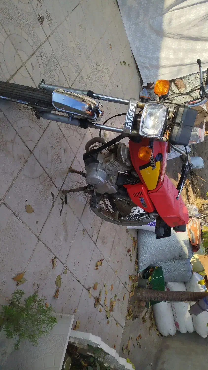 موتور ۱۲۵ مزایده|موتورسیکلت|سراب, |دیوار