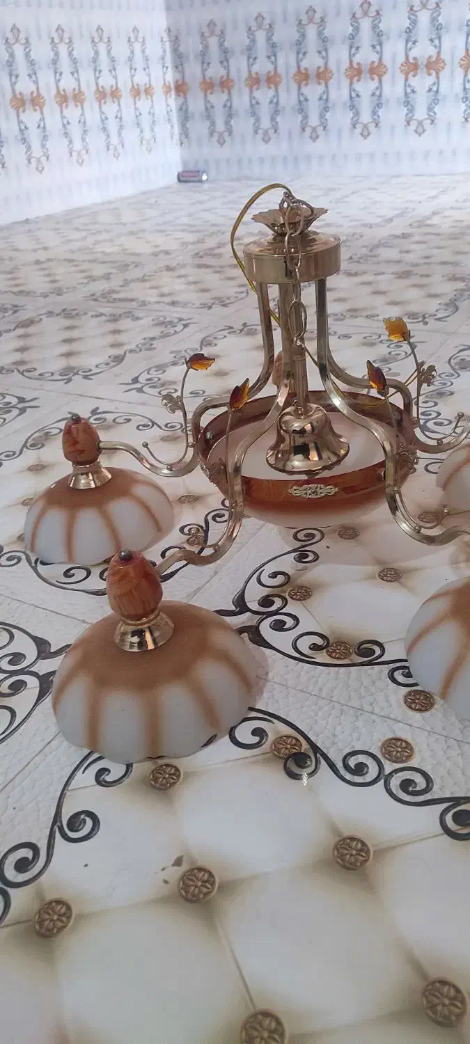 2عدد لوستر|لوستر و چراغ آویز|کرمان, |دیوار