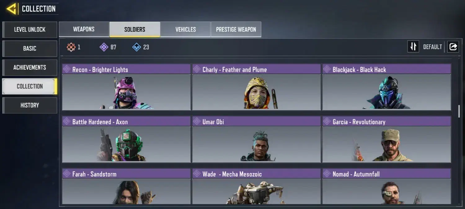 اکانت کالاف دیوتی موبایل|کنسول، بازی ویدئویی و آنلاین|تهران, شهران جنوبی|دیوار