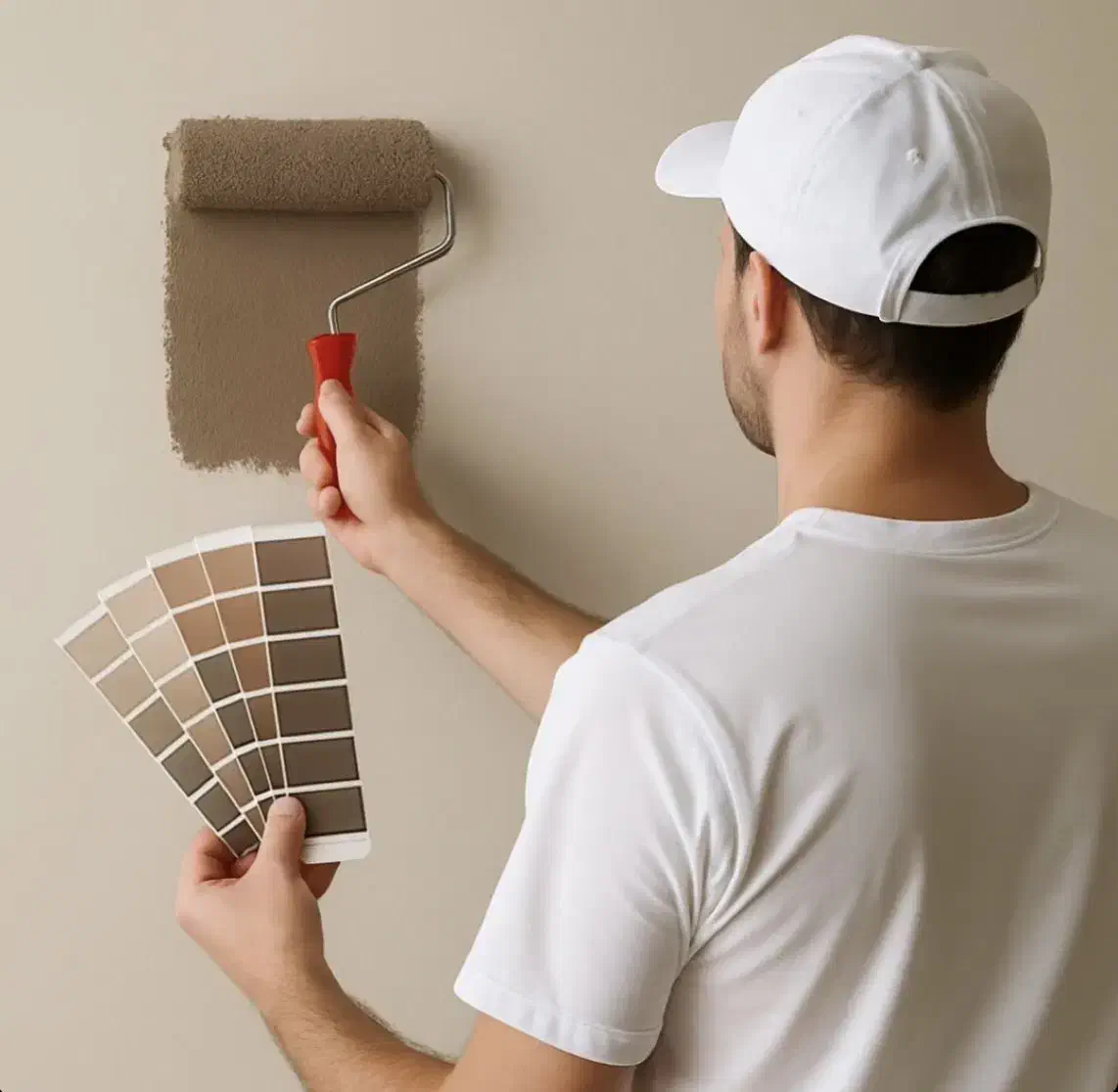 رنگ آمیزی تخصصی ساختمان|خدمات پیشه و مهارت|رشت, گلسار|دیوار