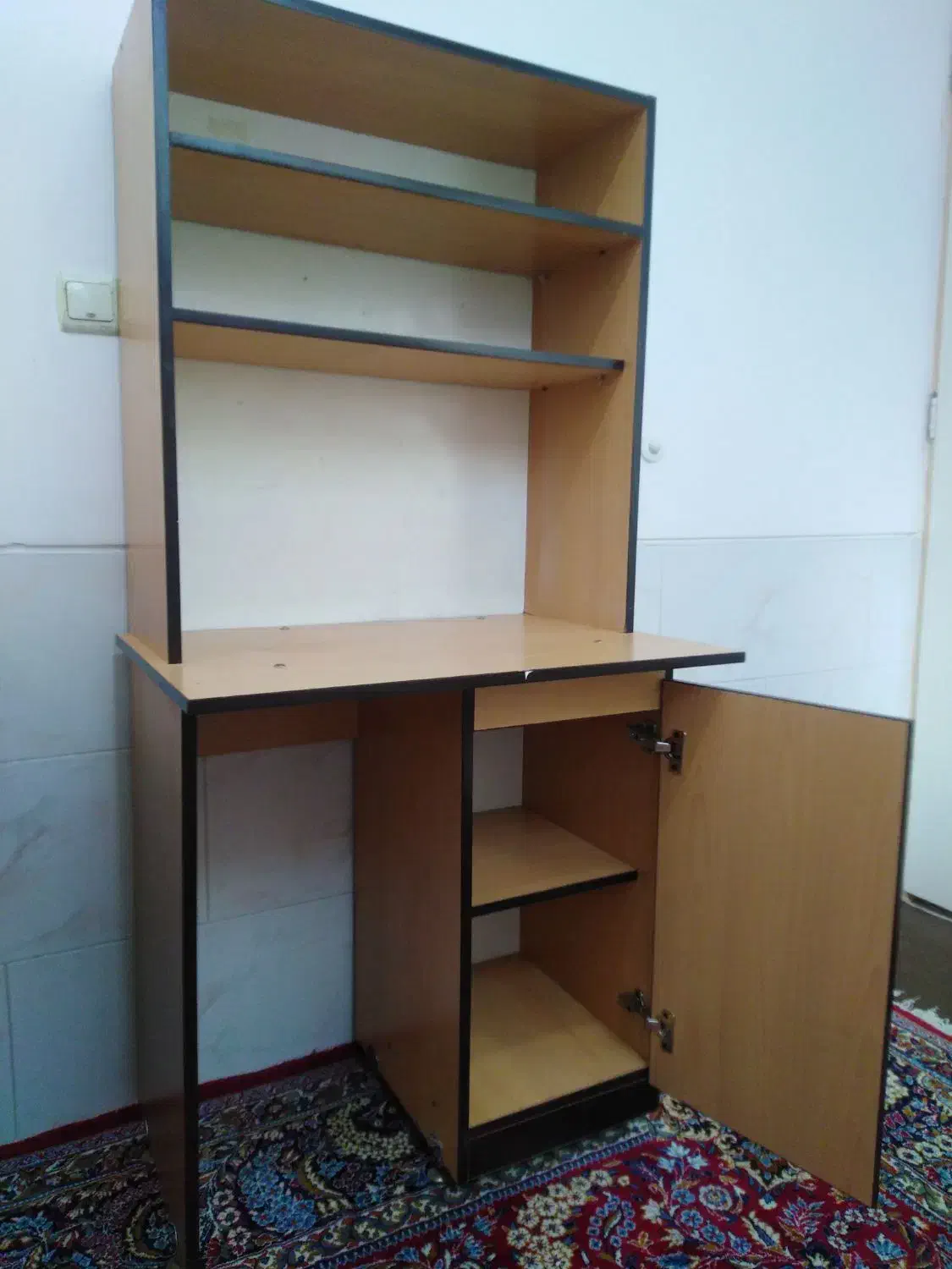 کتابخانه و کمد|کتابخانه، شلف، قفسههای دیواری|یزد, |دیوار