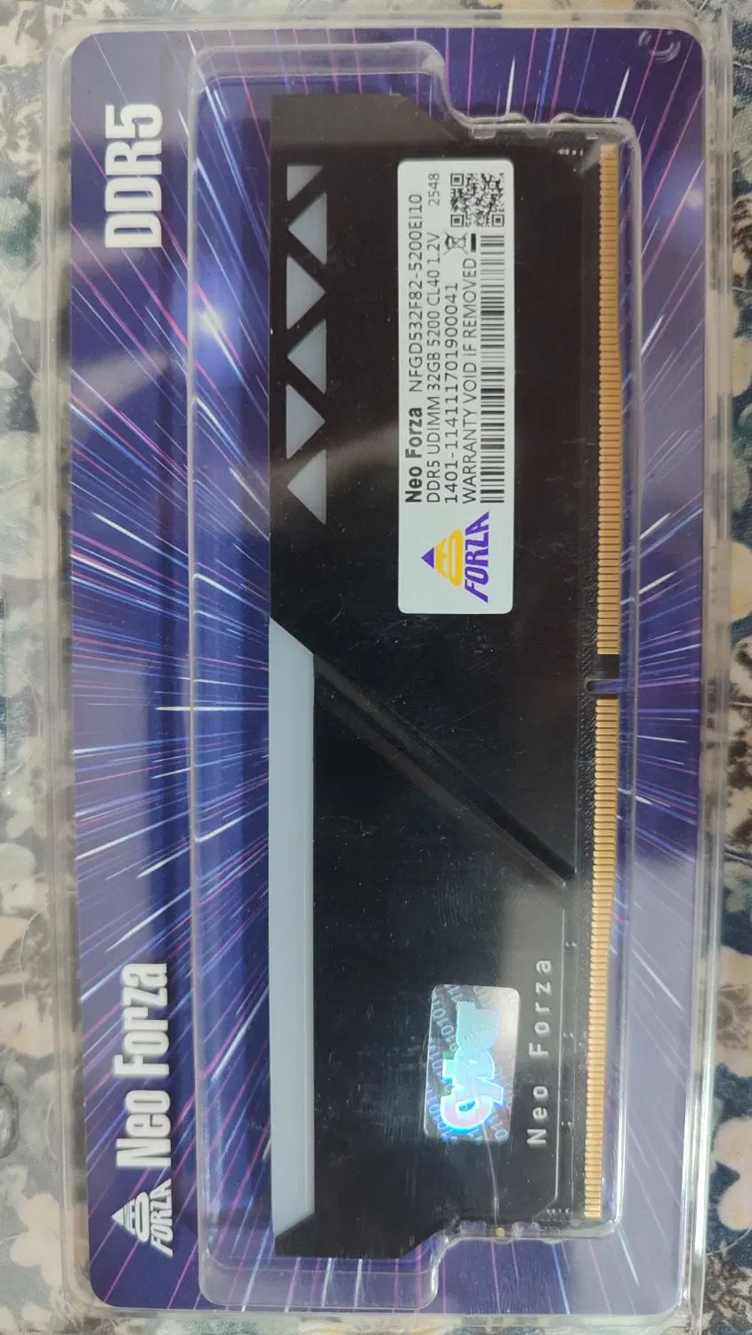 رم 32 گیگ کامپیوتر 5200 DDR5 Cl40برند Neo Forza|قطعات و لوازم جانبی رایانه|تهران, آهنگ|دیوار