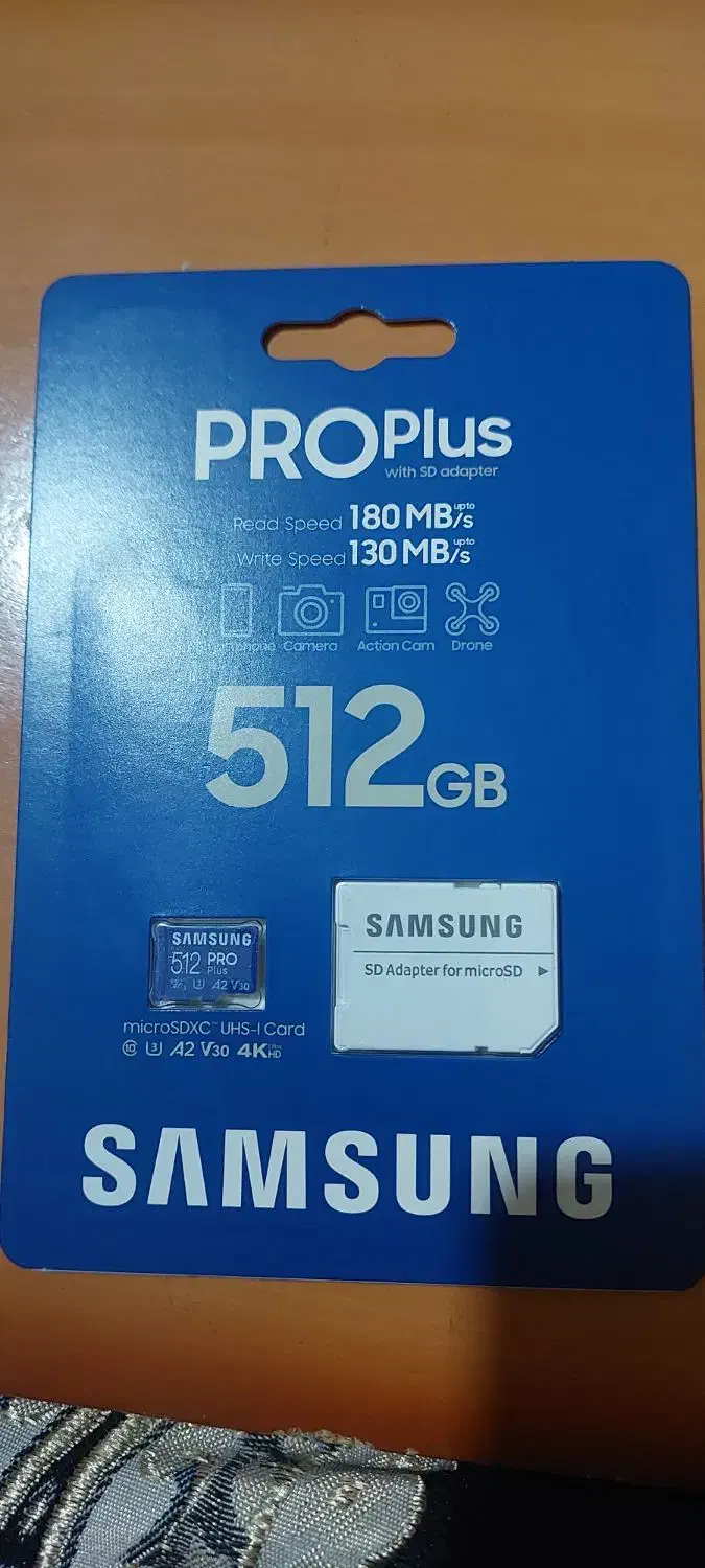 کارت حافظه 512GB  سامسونگ|لوازم جانبی موبایل و تبلت|شیراز, فرگاز|دیوار