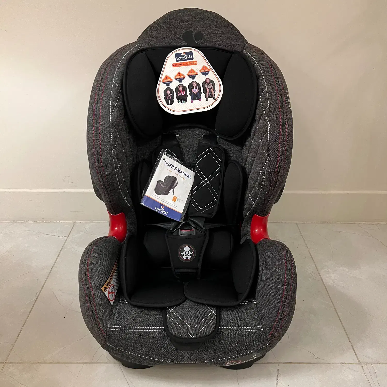 صندلی ماشین کودک ایزوفیکس دار برند لورلی|تخت و صندلی بچه|اصفهان, عباسآباد|دیوار