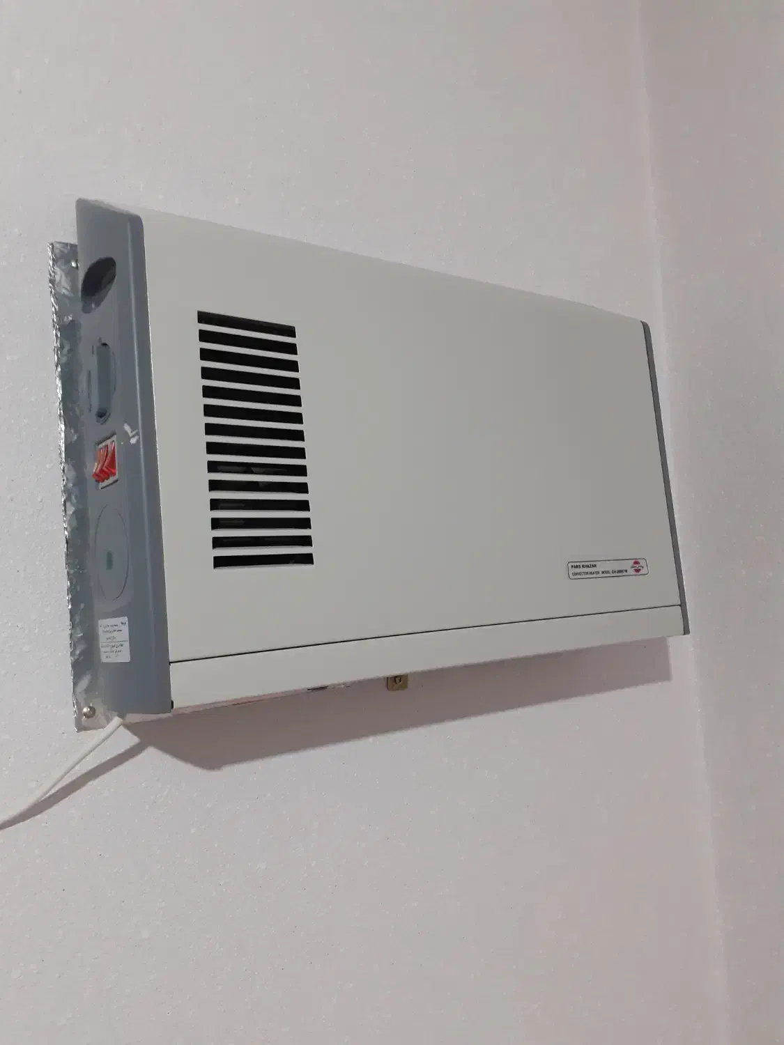 بخاری برقی کانوکتور دار پارس خزر فن دار|بخاری، هیتر، شومینه|مهدی شهر, |دیوار