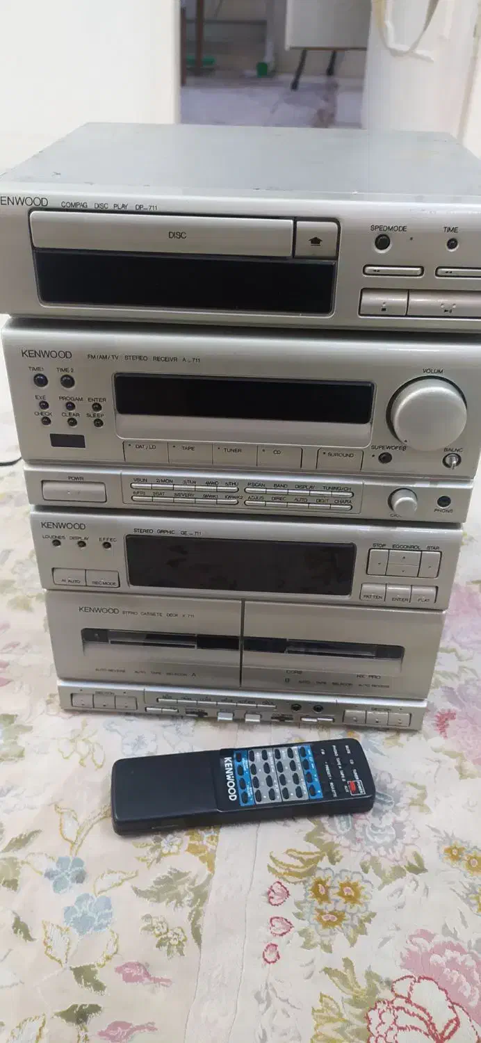 ضبط ۴ طبقه ای کنوود|سیستم صوتی خانگی|تهران, کیانشهر|دیوار