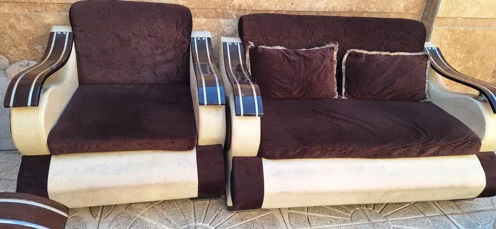 مبل راحتی هشت نفره|مبلمان خانگی و میز عسلی|خوی, |دیوار