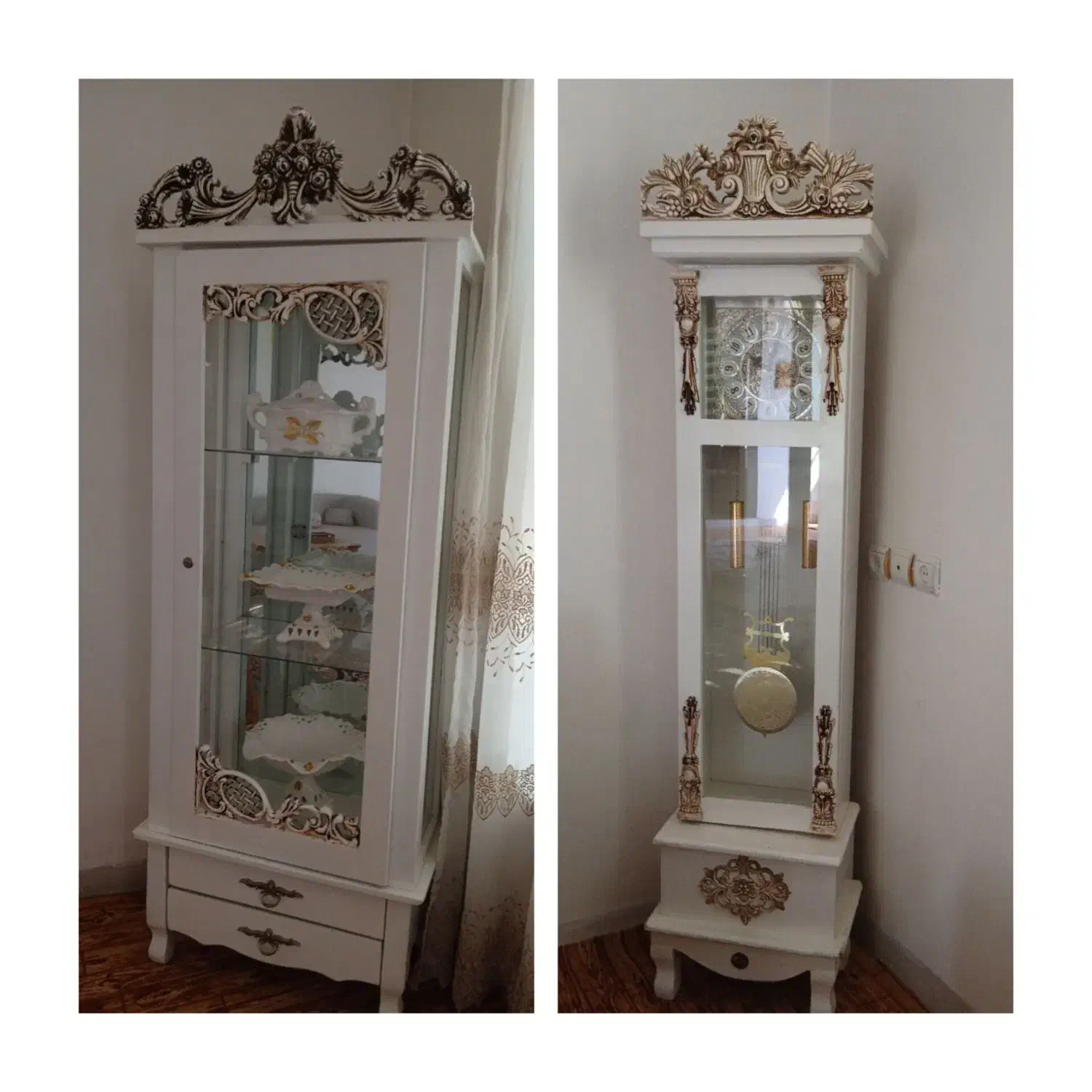 بوفه وساعت ست|بوفه، ویترین، کنسول|ایلام, |دیوار