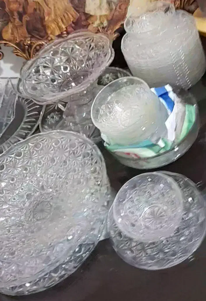 کریستال فرانسه ژاپنی|کلکسیون اشیاء عتیقه|جوادآباد, |دیوار