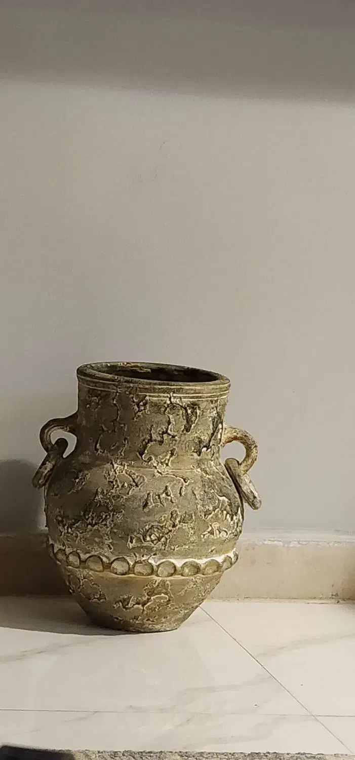 گلدان سفالی پتینه|صنایع دستی و سایر لوازم تزئینی|تهران, کاج|دیوار