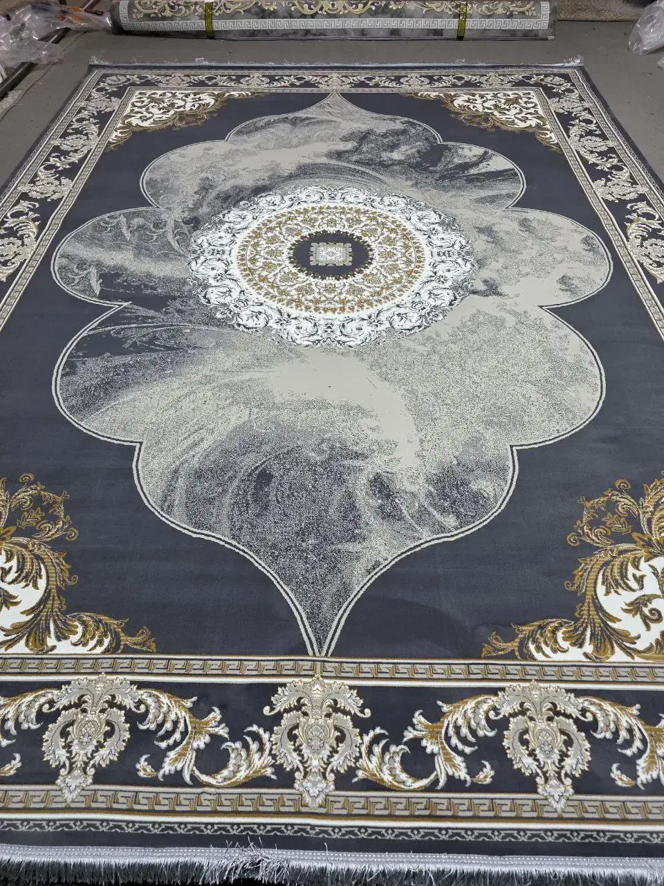 فرش ماشینی درجه یک اصل تمام نخ از کاشان|فرش|بهار, |دیوار