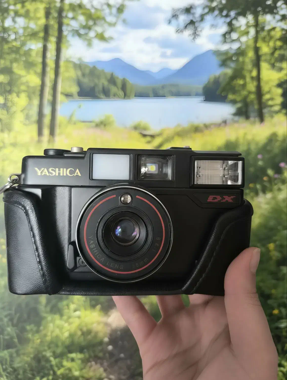 دوربین عکاسی نوستالژی دکوری و ساعت مچی دیجیتالی|دوربین عکاسی و فیلم‌برداری|شوشتر, |دیوار