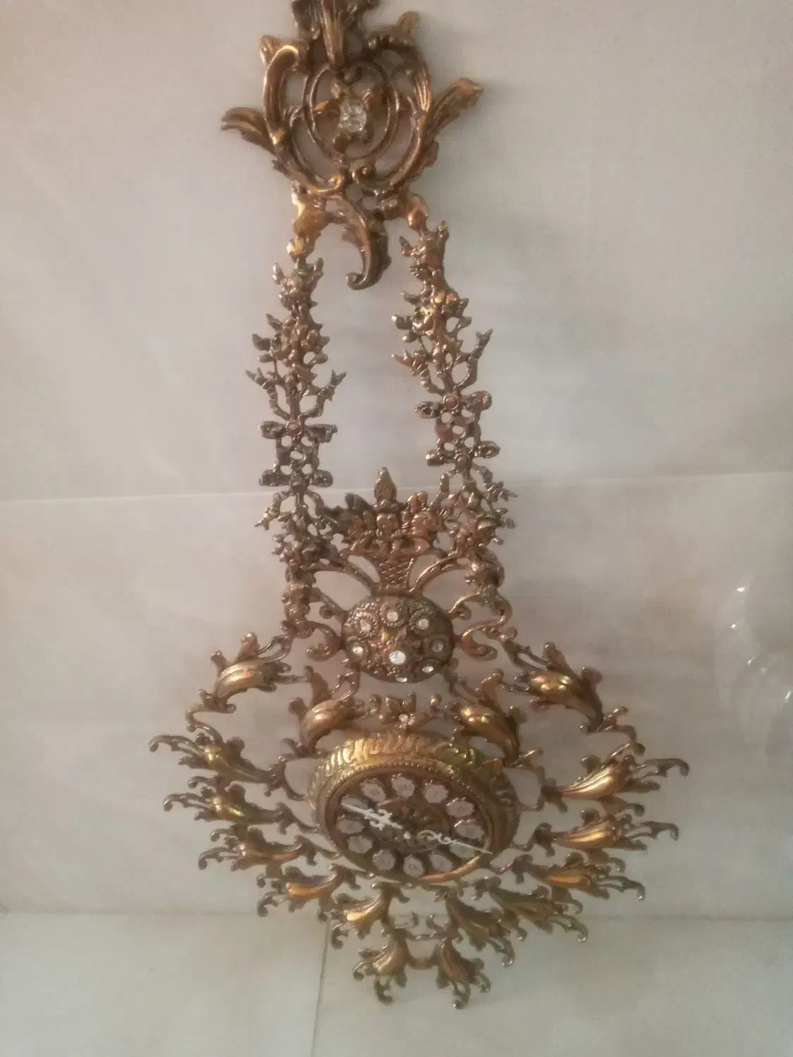 ساعت برنجی سنگین|ساعت دیواری و تزئینی|خوی, |دیوار