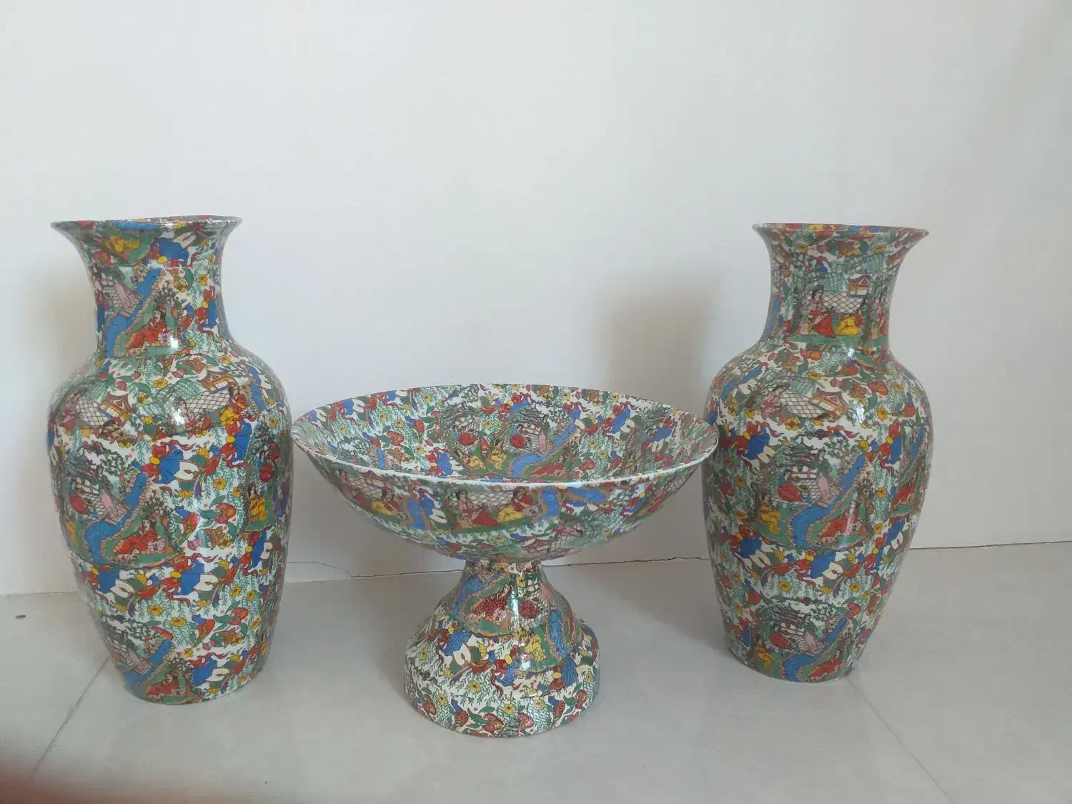 ظروف گل مرغی برای شب یلدا|صنایع دستی و سایر لوازم تزئینی|زنجان, |دیوار