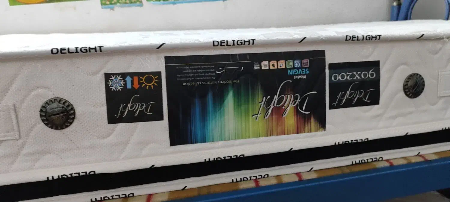 تخت دو نفره همراه دو عدد ابره طبی|تخت و سرویس خواب|زابل, |دیوار