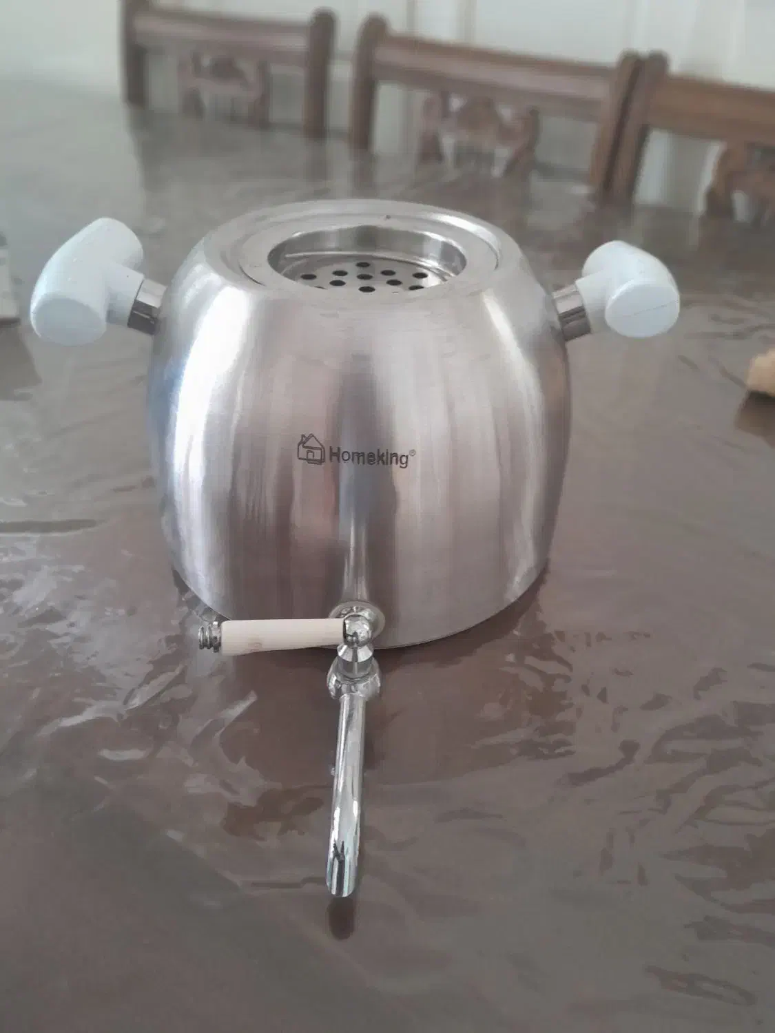 کتری استیل هوم کینگ|قوری، کتری، قهوه‌ساز دستی|اصفهان, لنبان|دیوار