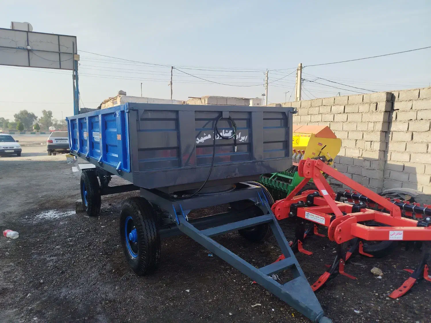 تریلی تراکتور تریلی کشاورزی ادوات تریلی چهار چرخ|خودرو سنگین|باوی, |دیوار