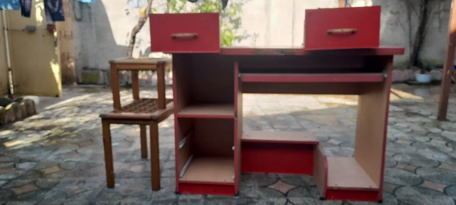 میز کامپیوتر|میز تحریر و کامپیوتر|شفت, |دیوار