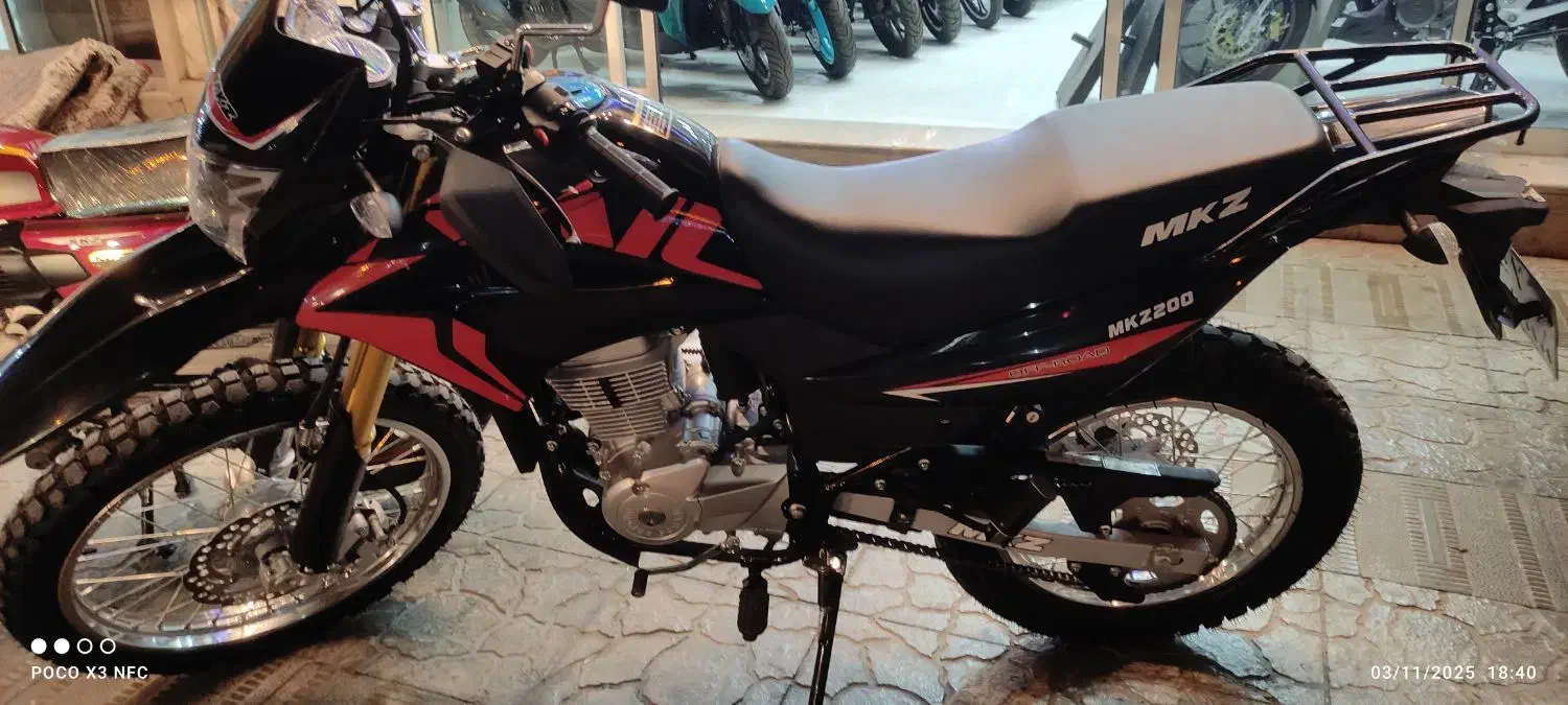 فروش موتور تریل200|موتورسیکلت|سمنان, |دیوار