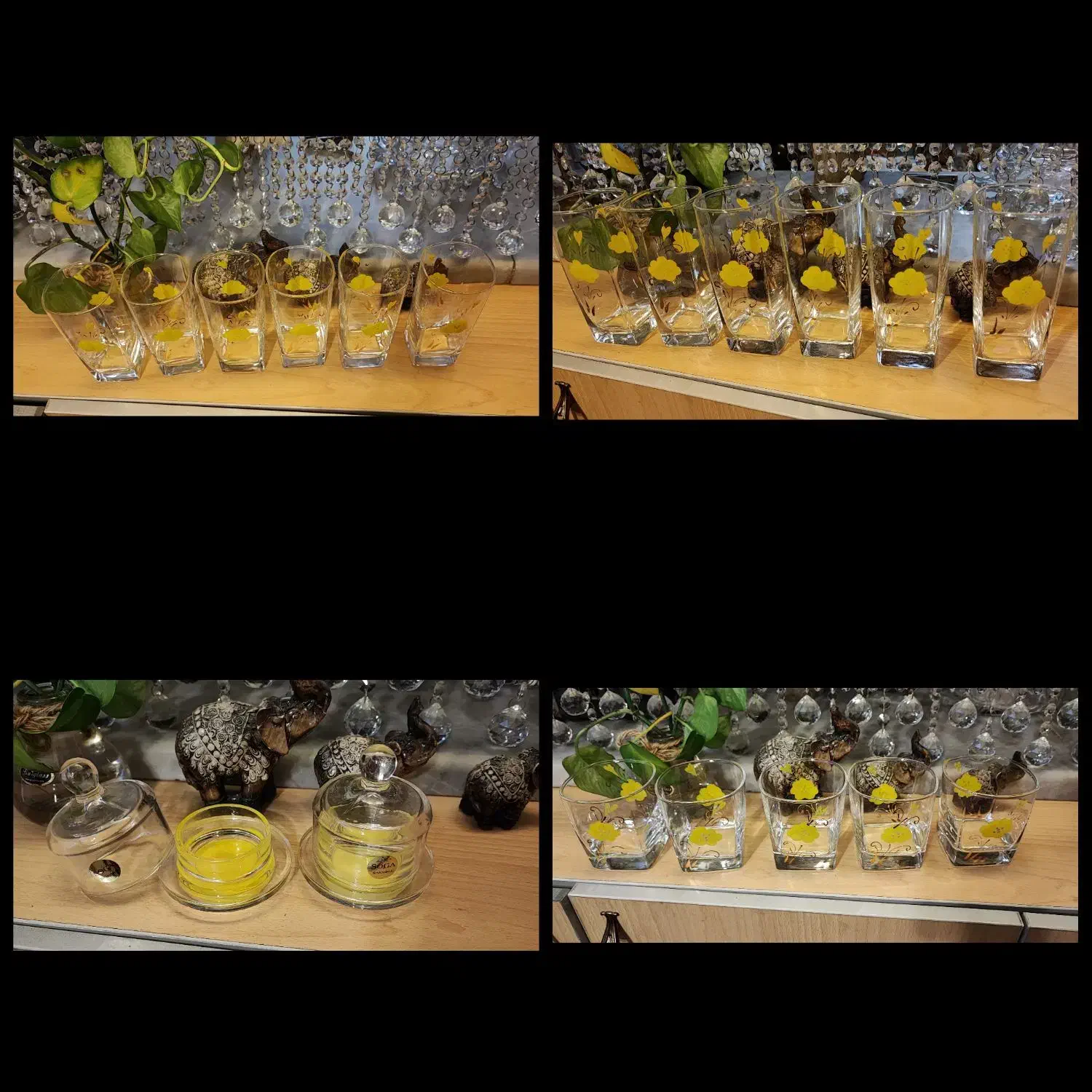 دو دست ظرف ظروف لیوان پارچ|ظروف سرو و پذیرایی|کرج, کوی زنبق|دیوار