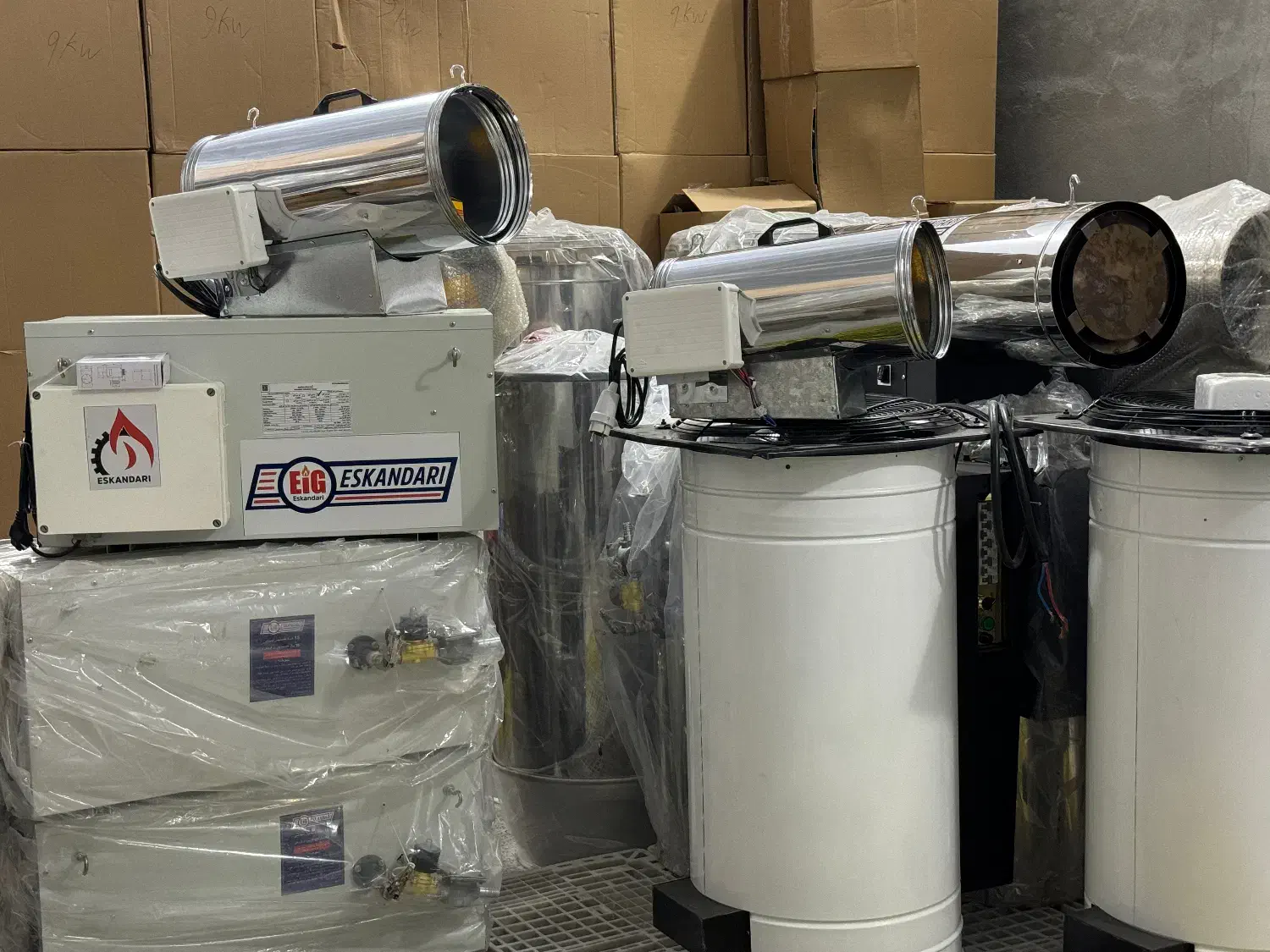 جت هیتر 15 هزار بخاری فندار گازی مرغداری فضای باز|ماشینآلات صنعتی|بندرعباس, |دیوار