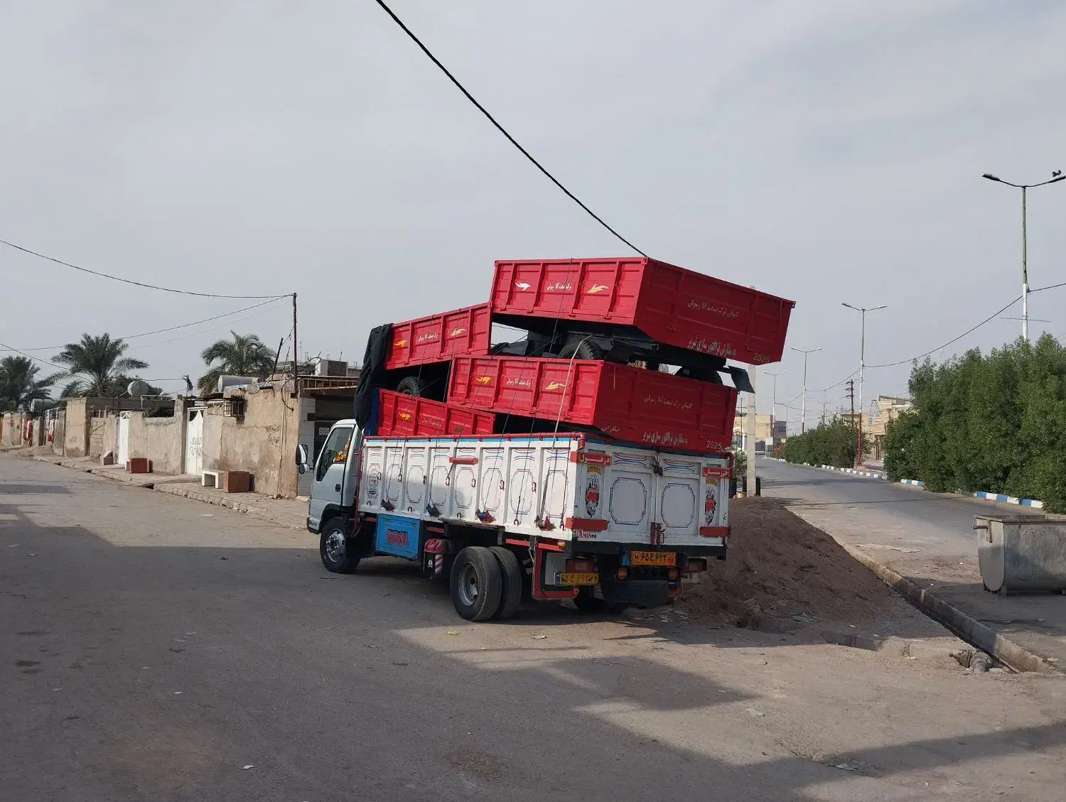 تریلی دوچرخ تبریزی|خودرو سنگین|شوشتر, |دیوار