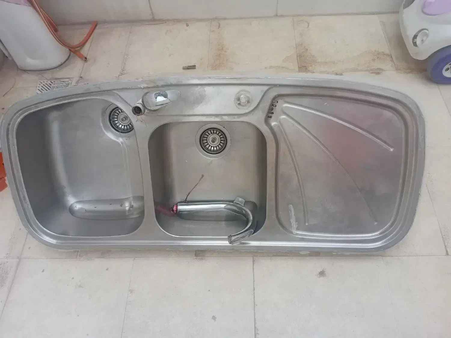 سینک|آبچکان و نظمدهنده ظروف|بیرجند, |دیوار