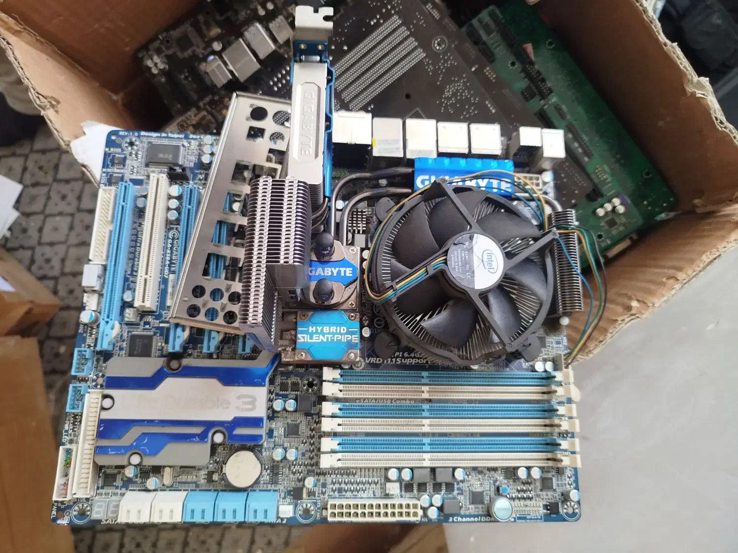 باندل Core i7 DDR3|قطعات و لوازم جانبی رایانه|قم, قم نو|دیوار