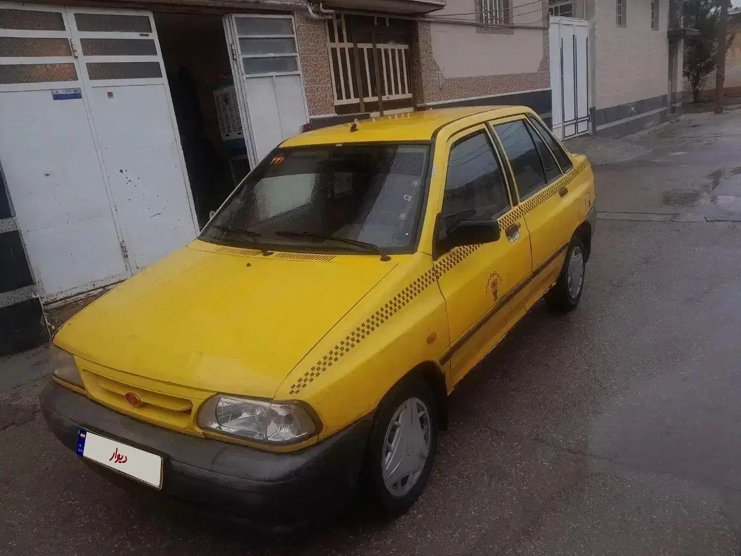 تاکسی پراید خط اصلی مدل 86 دوگانه سوز شرکتی|خودرو سواری و وانت|مرودشت, بهارستان|دیوار