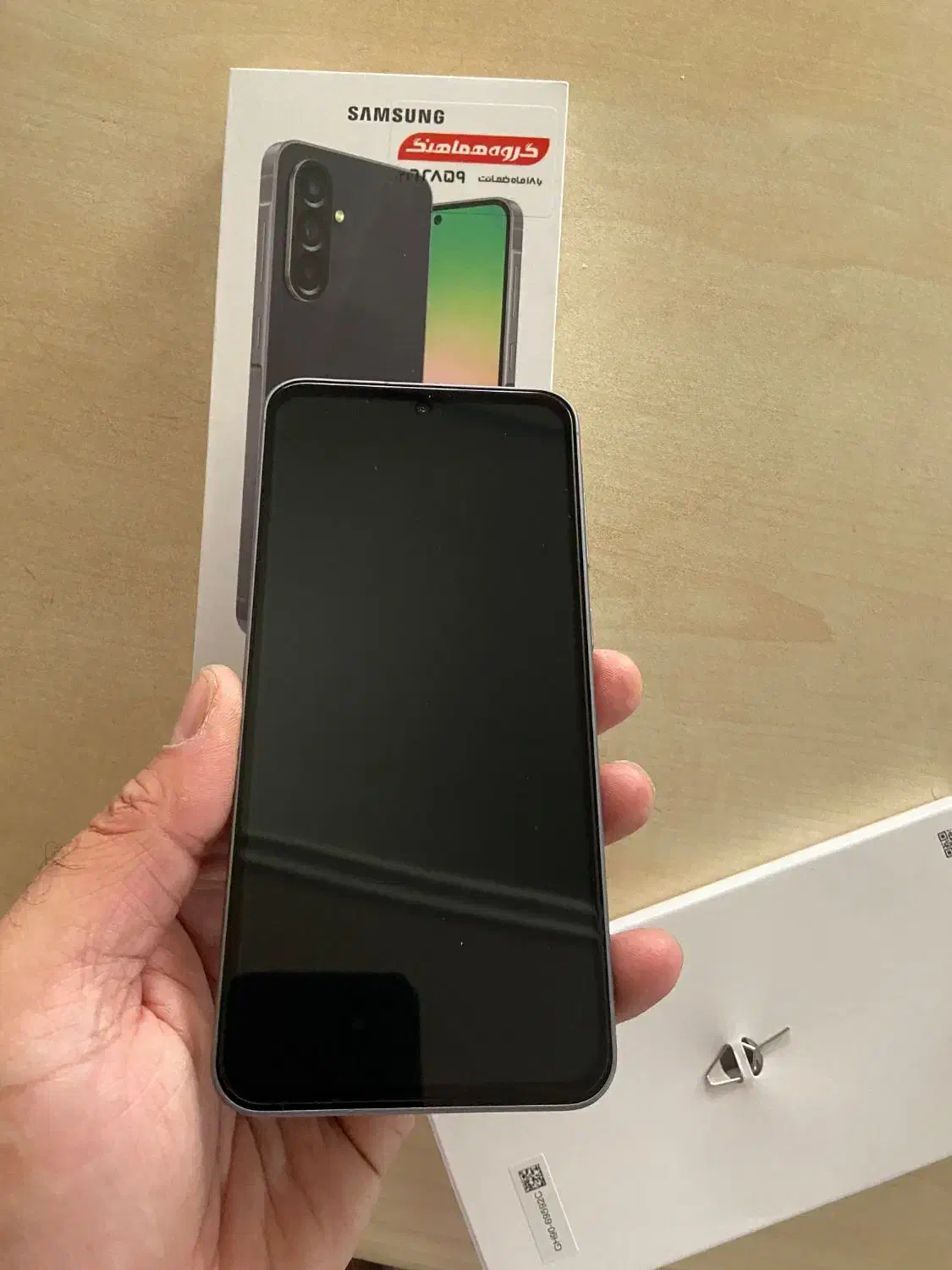 a56مشکی نو رم۱۲۸|موبایل|شهریار, شهریار|دیوار