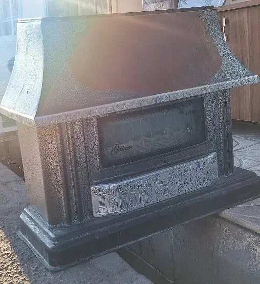 بخاری شومینه بزرگ|بخاری، هیتر، شومینه|اهر, |دیوار