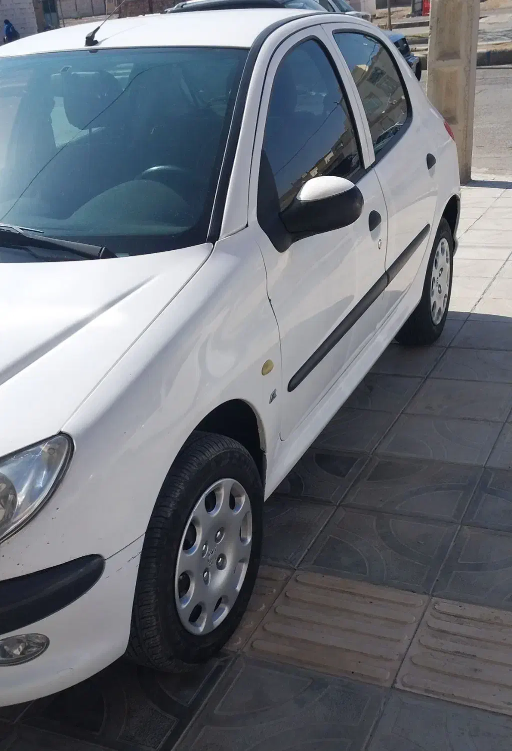 پژو 206 TU3 سفید|خودرو سواری و وانت|بیرجند, |دیوار