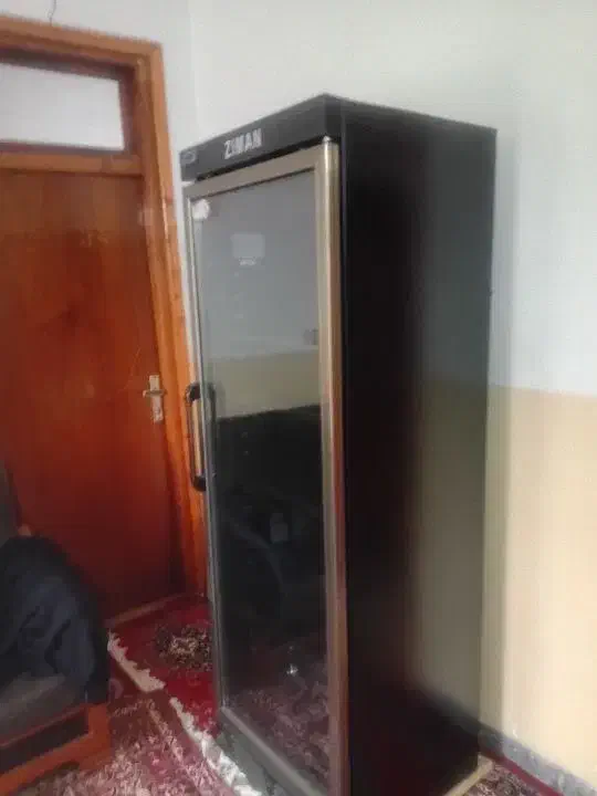 یخچال ویترینی زیمان در حد نو|یخچال و فریزر|فاضل آباد, |دیوار