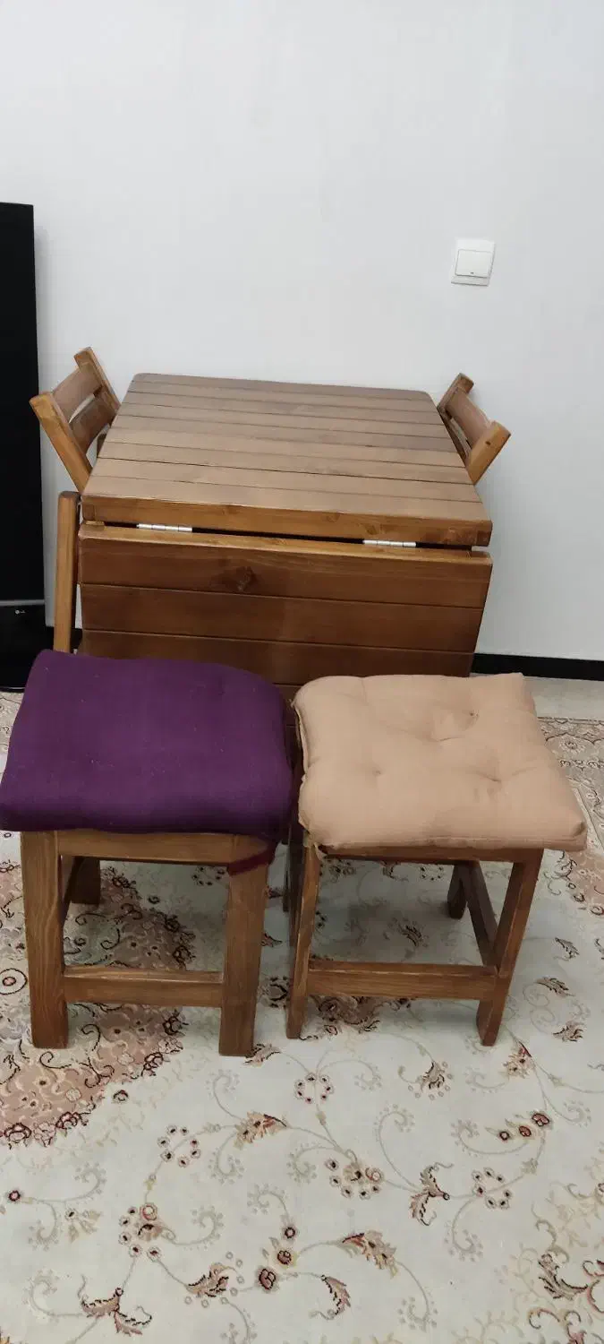 ناهار خوری ۴ نفره|میز و صندلی غذاخوری|تهران, نیروی دریایی|دیوار