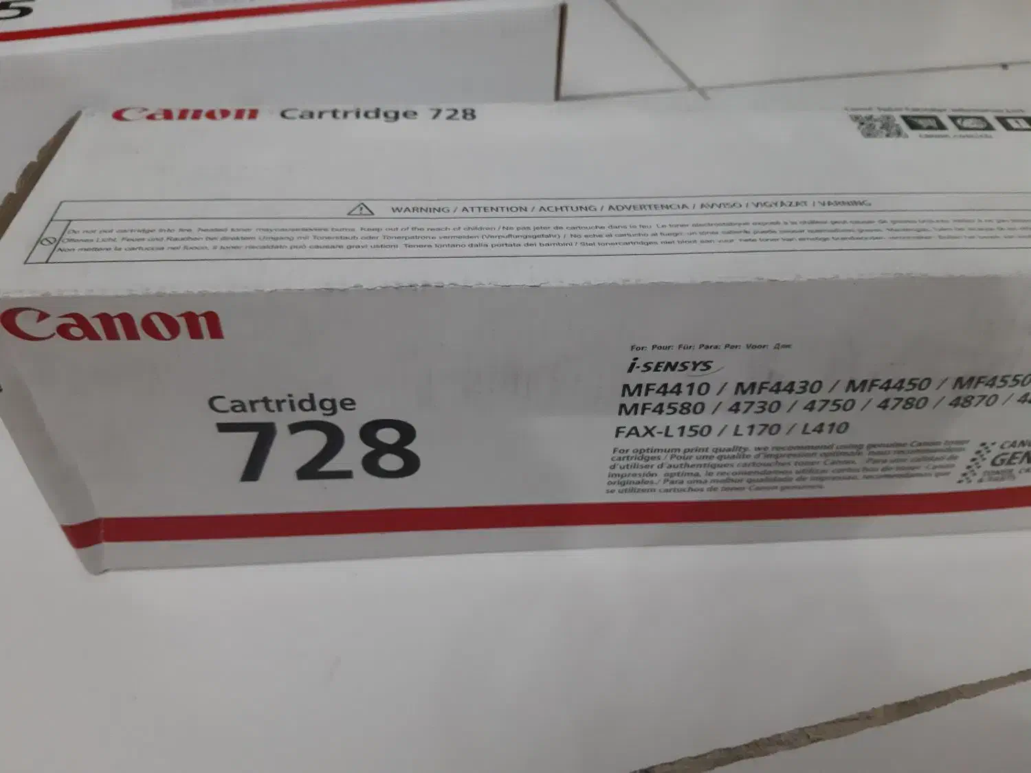 کارتریج ۷۲۵ و  پیرینتر   ۸۰|پرینتر، اسکنر، کپی، فکس|محمدشهر, همایون ویلا|دیوار