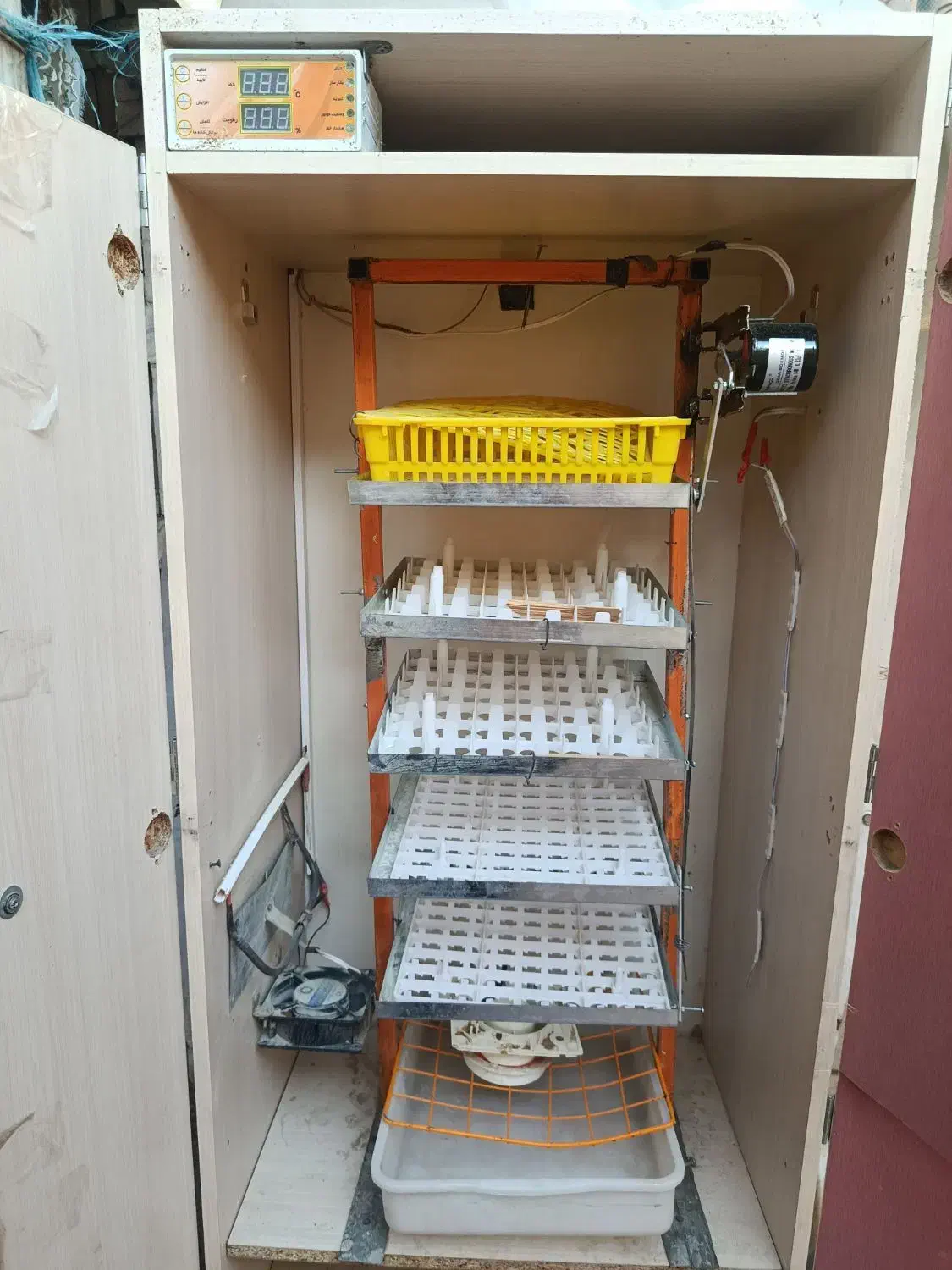 دستگاه جوجه کشی سینا 210 تایی تمام اتوماتیک|لوازم جانبی حیوانات|قم, وادی السلام|دیوار