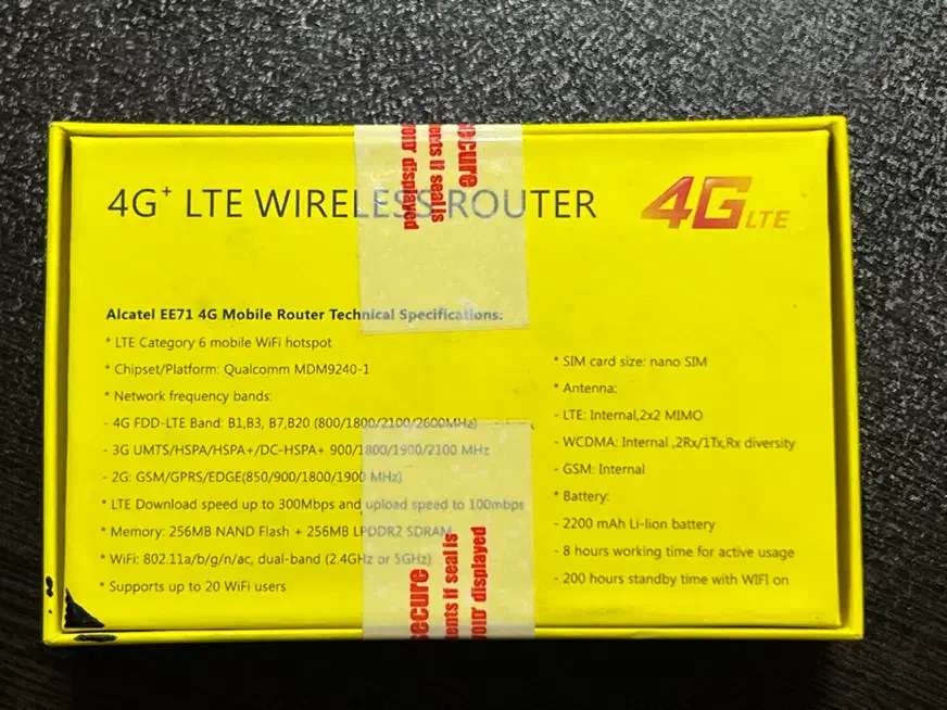 مودم جیبی آلکاتل EE71|مودم و تجهیزات شبکه|شیراز, ملاصدرا|دیوار