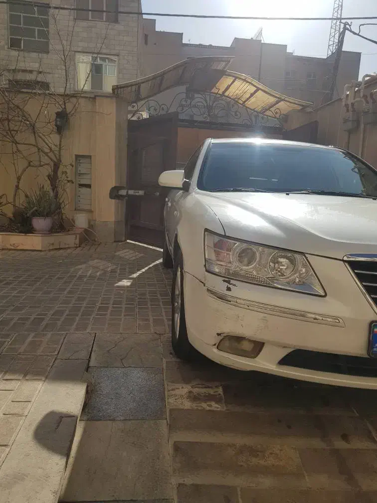 سوناتا ۲۰۰۹ سفید صدفی تمیز|خودرو سواری و وانت|تهران, بنی‌هاشم|دیوار