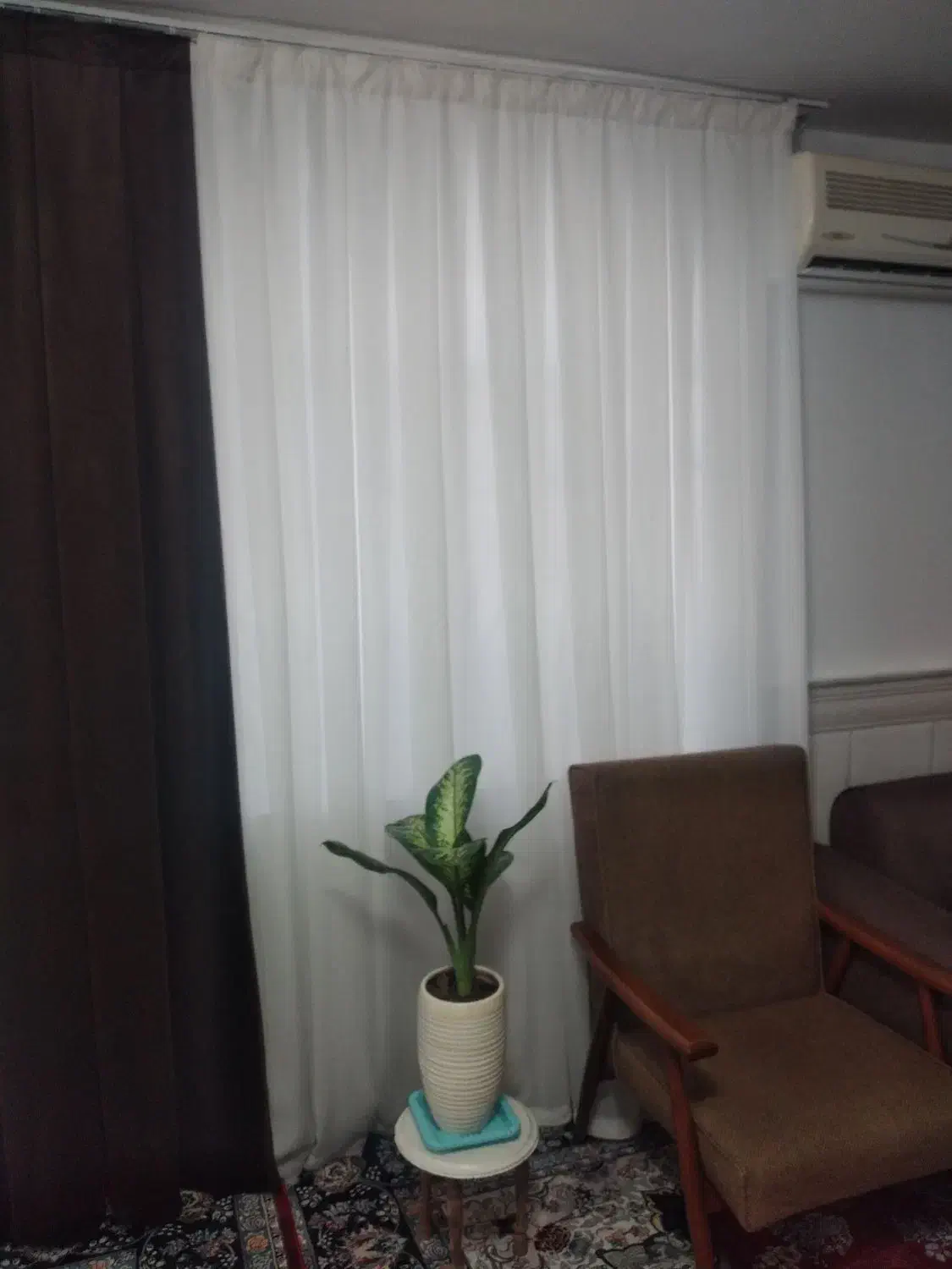 پرده|پرده، رانر، رومیزی|قم, مهر آباد|دیوار