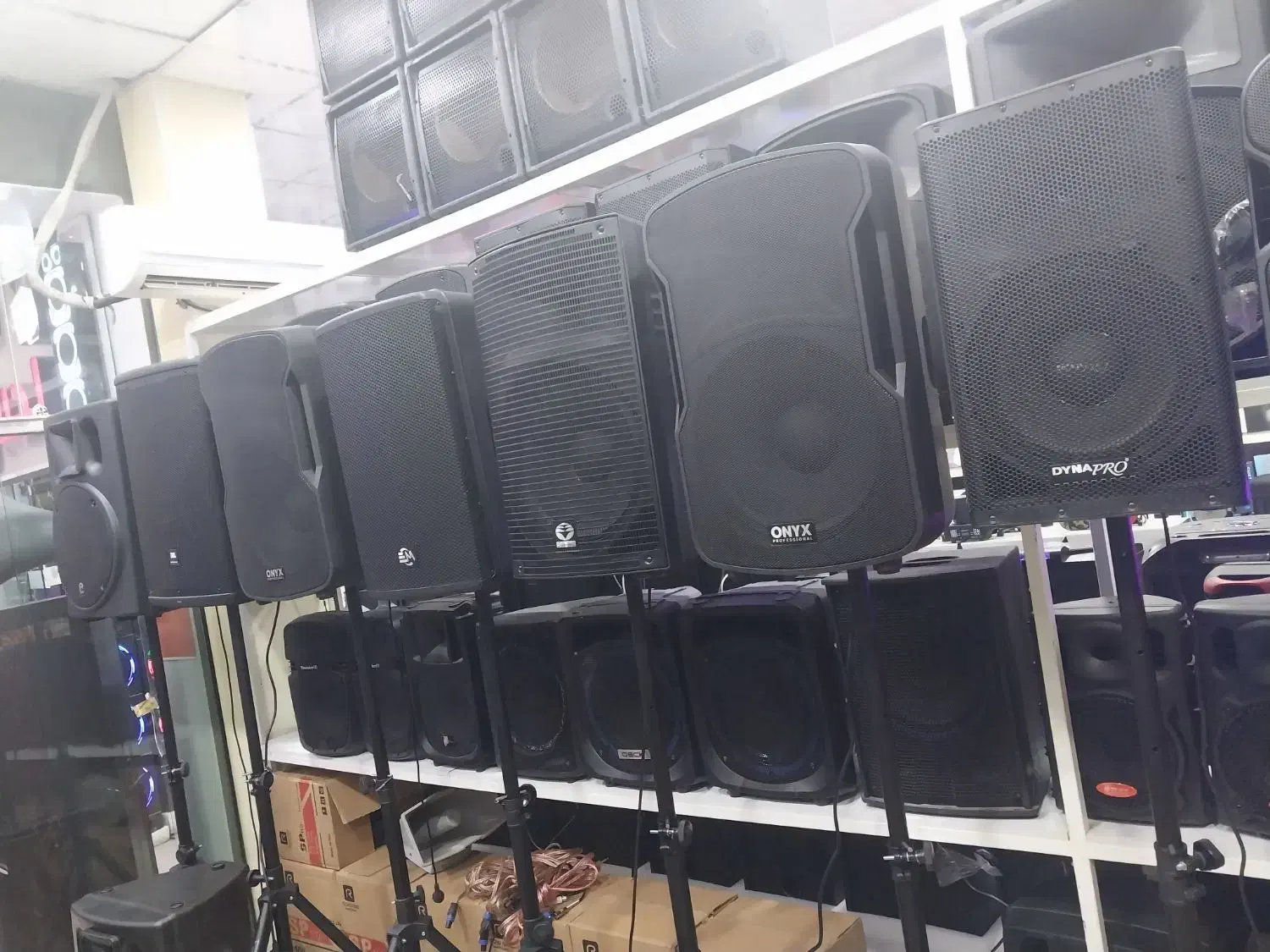 باند. آمپلی فایر. اسپیکر. بوق. تندر|سیستم صوتی خانگی|شیراز, زند|دیوار