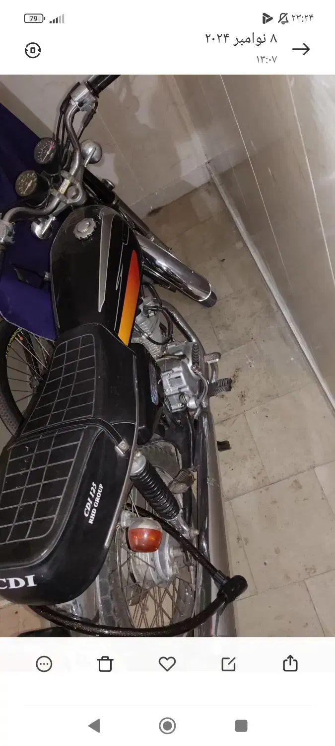 موتور نامی 125|موتورسیکلت|لنگرود, |دیوار