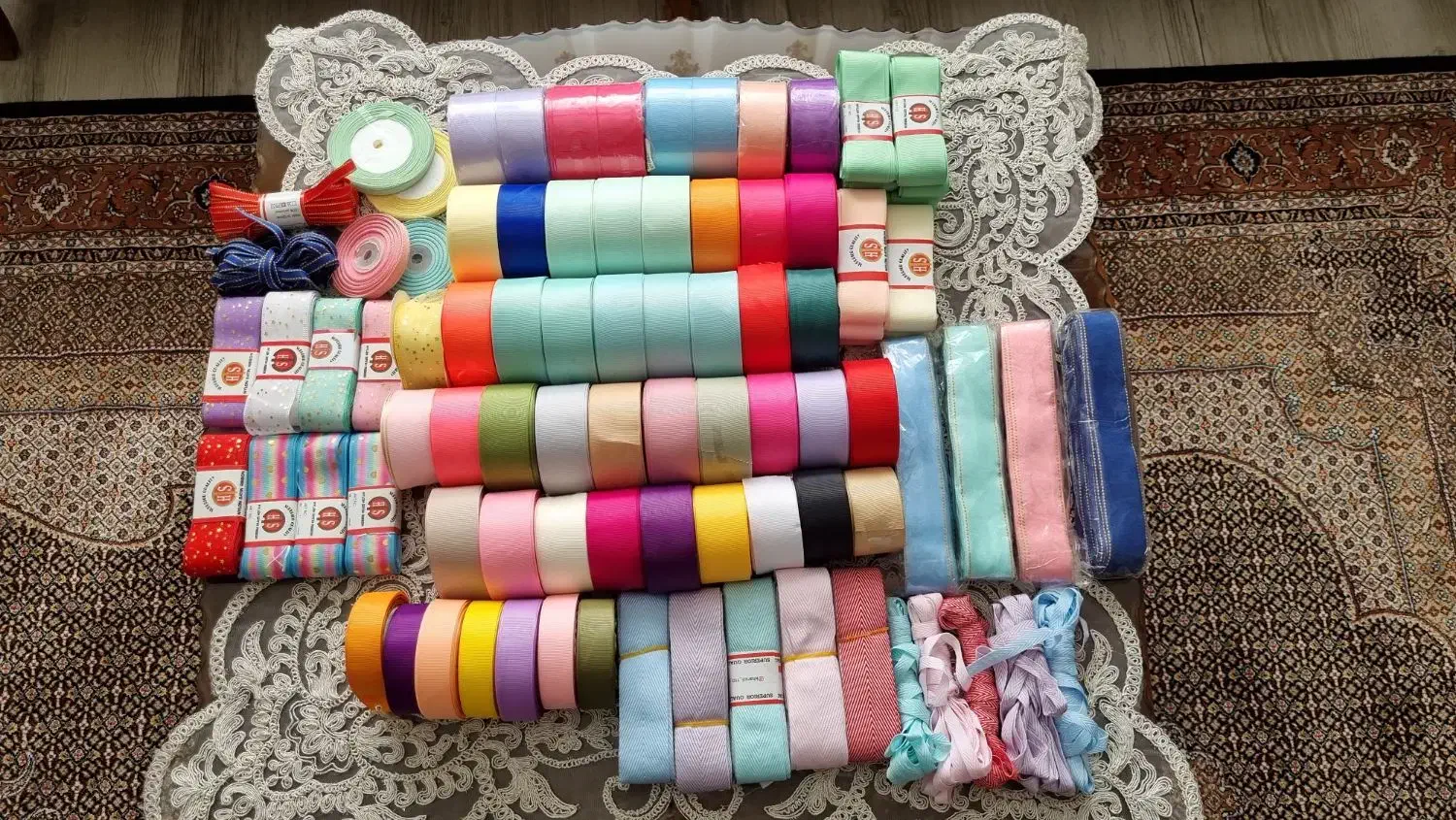 روبان گلو ۴سانت|لوازم خیاطی و بافتنی|اردبیل, |دیوار