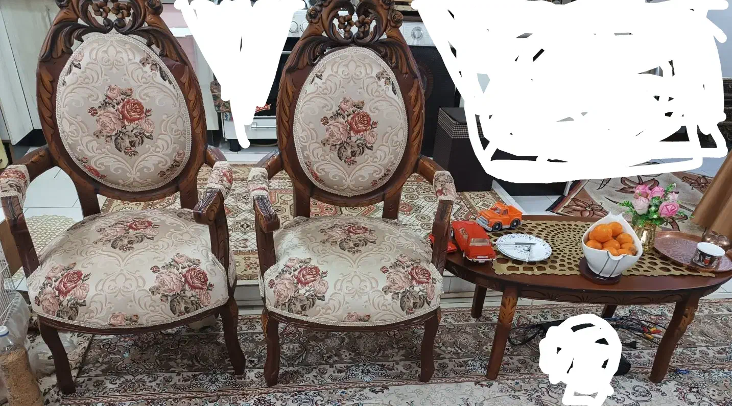 مبل در حد نو و دو عدد والان ست مبل|مبلمان خانگی و میز عسلی|پاکدشت, شهرک امام رضا|دیوار