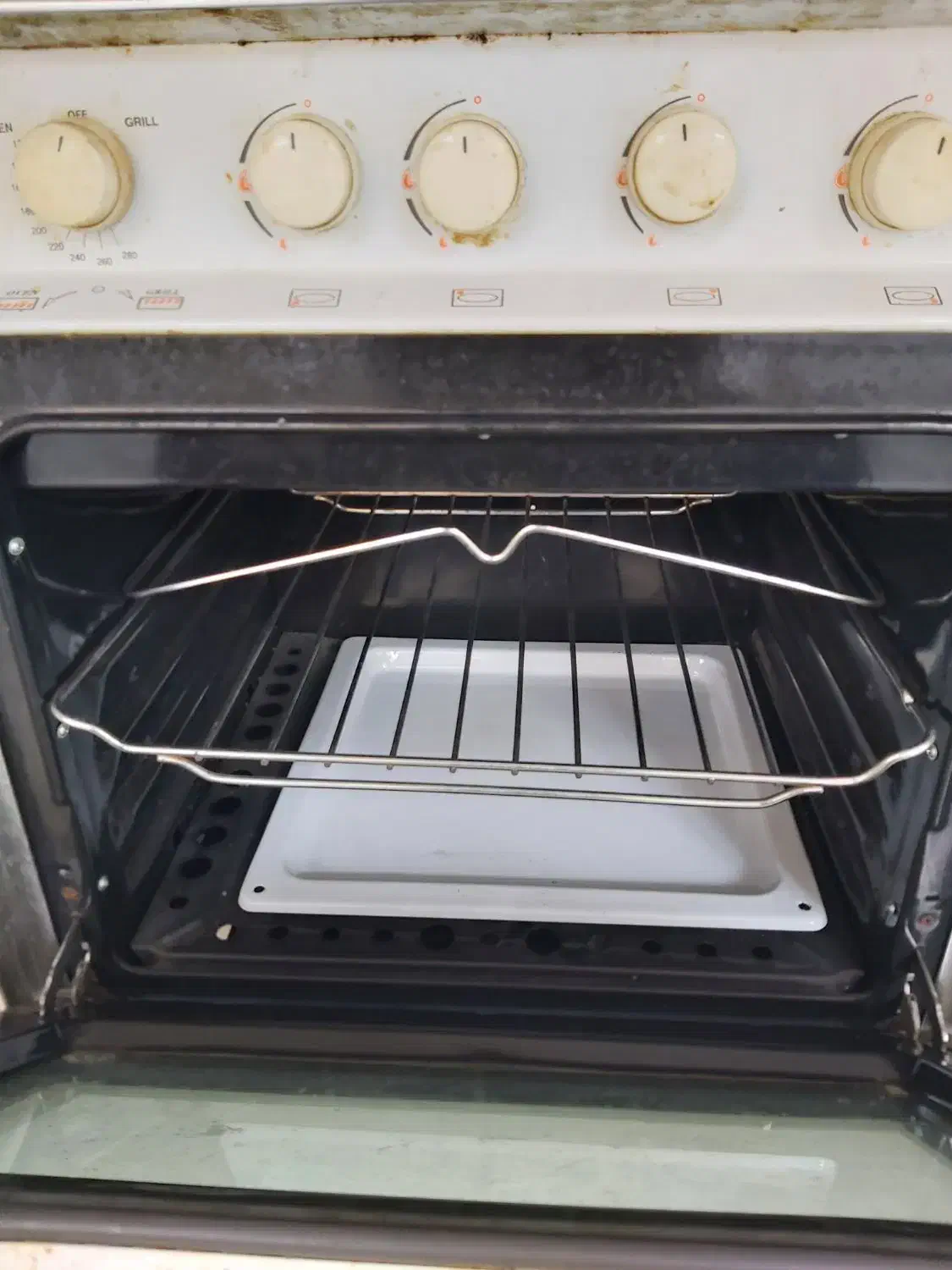 فرگاز ۴ شعله آردل در حد نو|اجاق گاز و لوازم برقی پختوپز|بابل, |دیوار