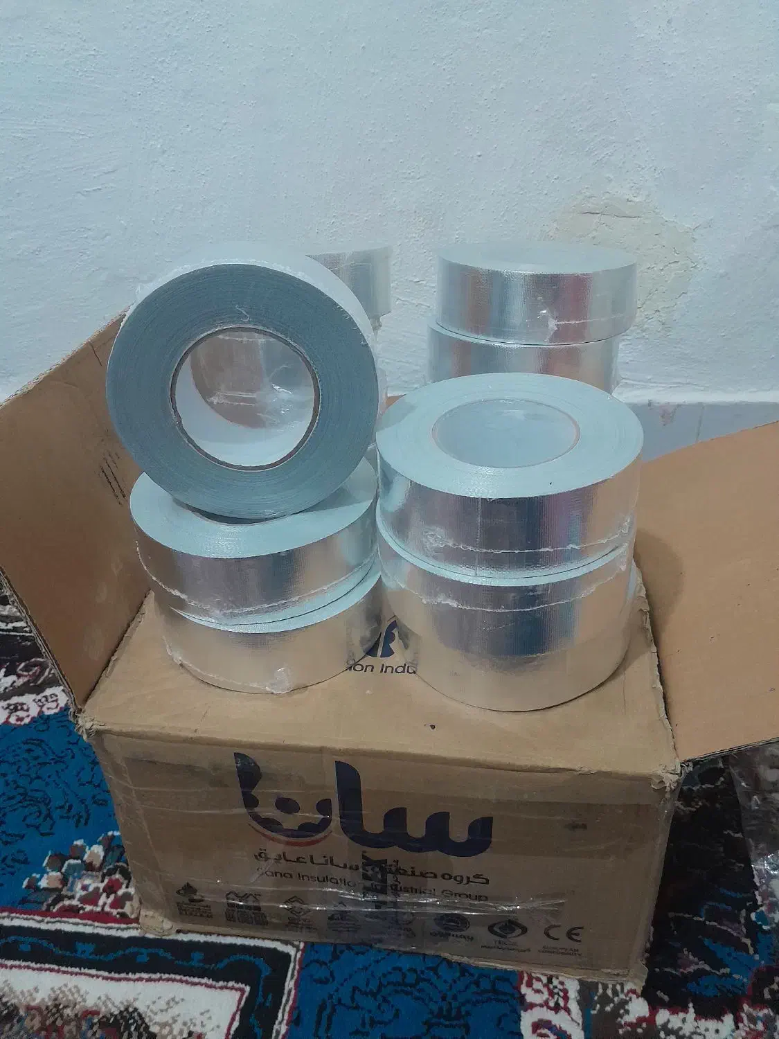 نوار درزگیر آلومینیومی مسلح ۵ سانتی|مصالح و تجهیزات ساختمان|مشهد, انقلاب|دیوار